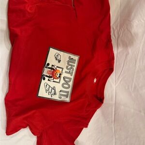 Nike Red Graphic Tee